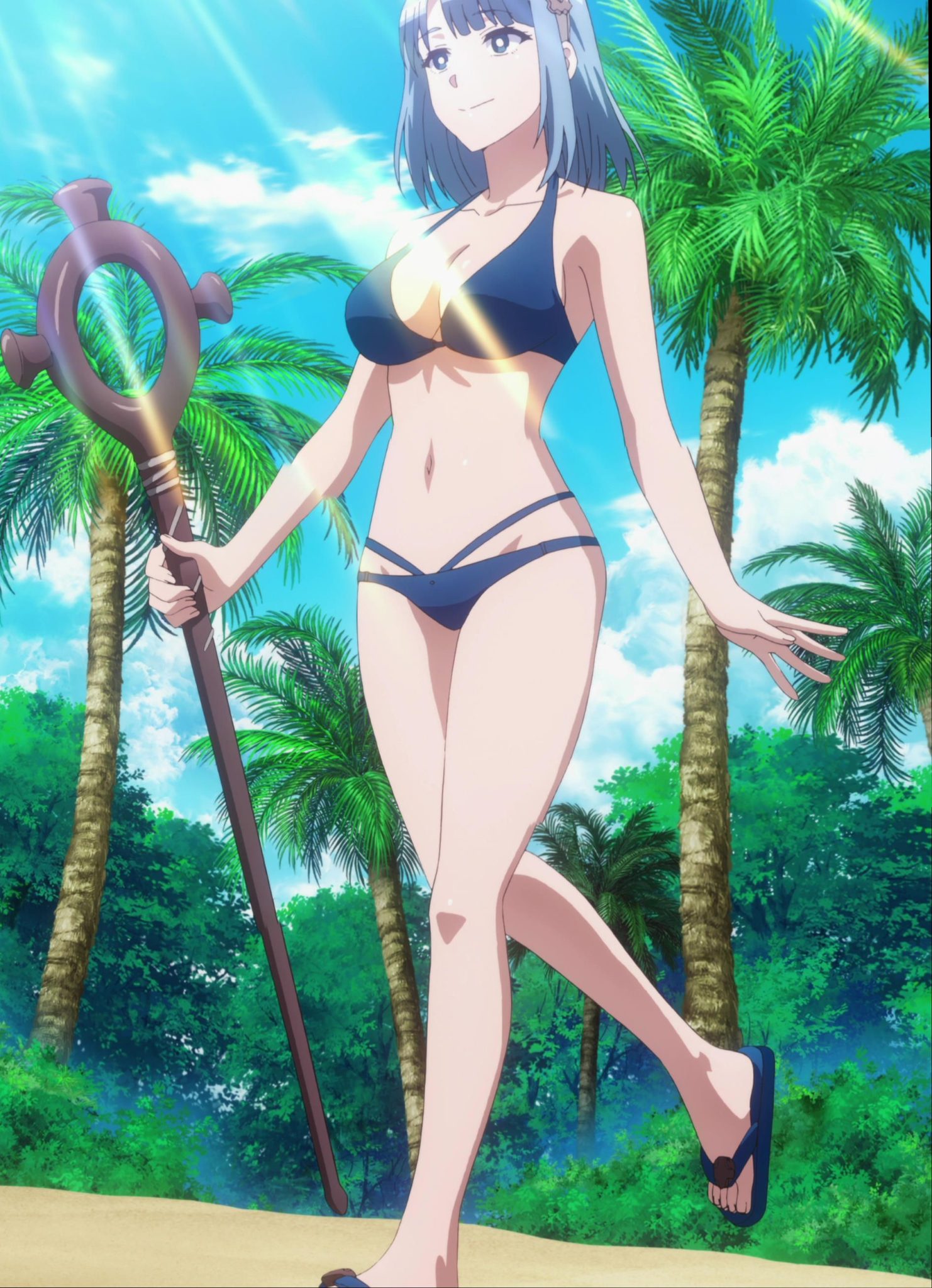 Okaasan Online OVA The Beach Episode Swaps4