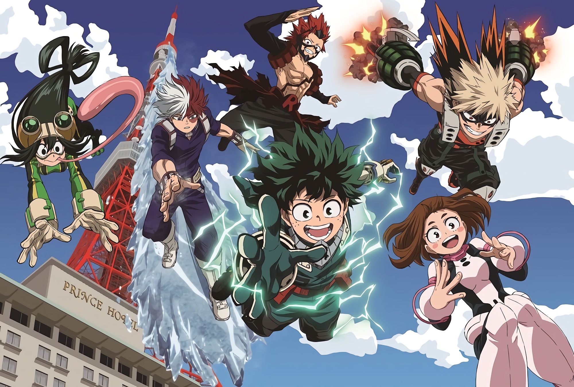 My hero academia characters pictures